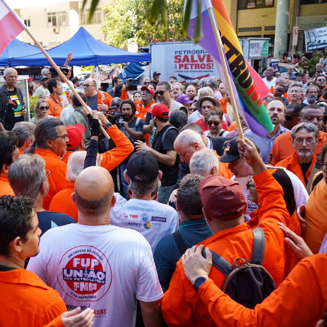 Ato em defesa de assistidos da Petros